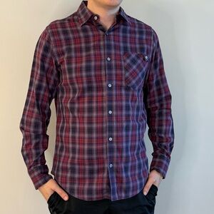 Banana Republic Men's Multicolor Plaid Shirt